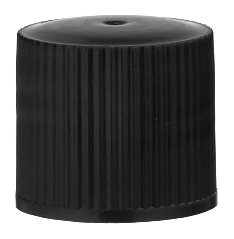 Schroefdop 16,8x17,2mm, schroefdraad GL18, PE zwart w. afdichting