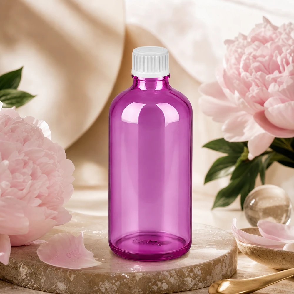 Praktische fles van 100 ml met druppeldop van 0,9 mm voor het gecontroleerd doseren van vloeistoffen