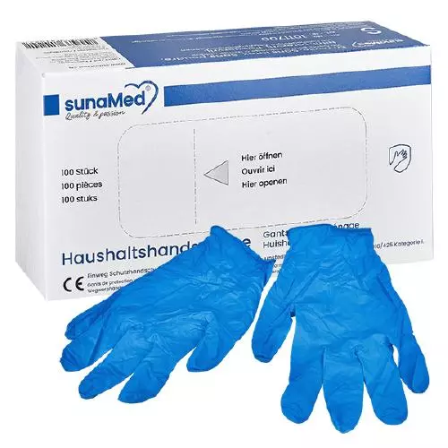 Doos van 100 SunaMed wegwerphandschoenen maat S Doos van 100 SunaMed wegwerphandschoenen maat S