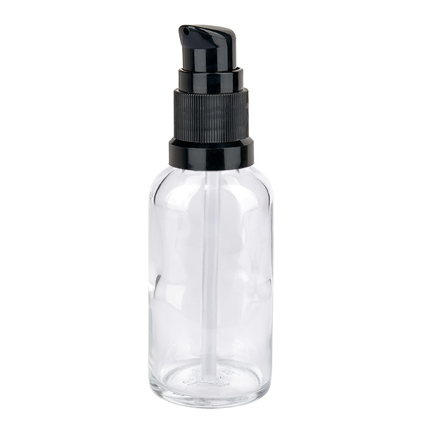 30ml pompflacon zwart STD ClearLine UT18/30 30ml pompflacon zwart STD ClearLine UT18/30