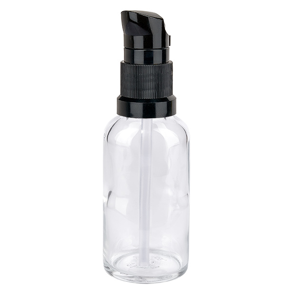 30ml pompflacon zwart STD ClearLine UT18/30 30ml pompflacon zwart STD ClearLine UT18/30