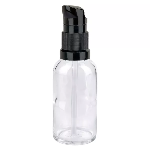 30ml pompflacon zwart STD ClearLine UT18/30 30ml pompflacon zwart STD ClearLine UT18/30