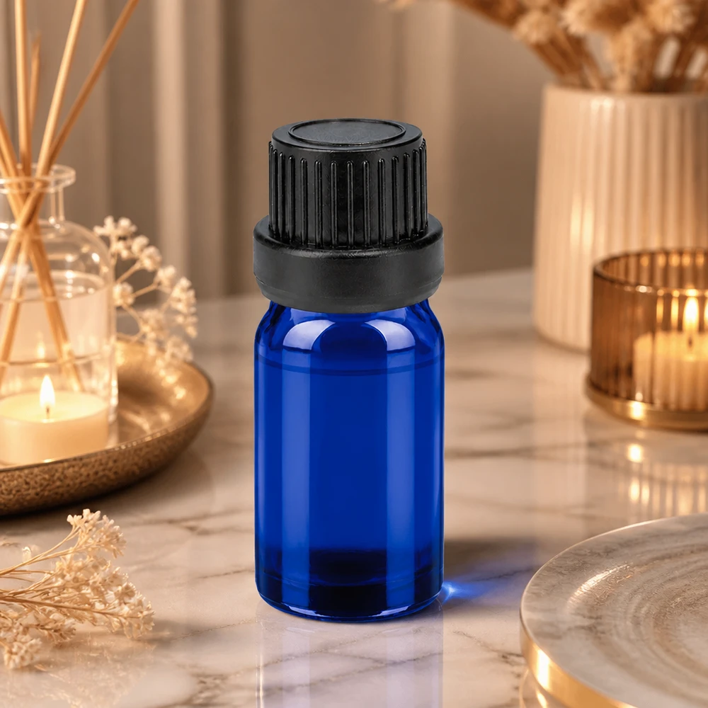 Robuuste 5ml BlueLine UT18/5 glazen fles van dik borosilicaatglas voor dagelijks gebruik