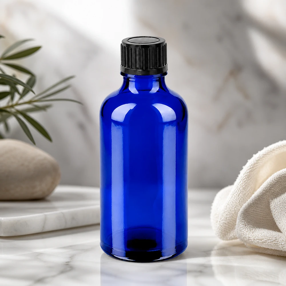 Professionele 50ml laboratoriumfles van robuust glas voor wetenschappelijke toepassingen