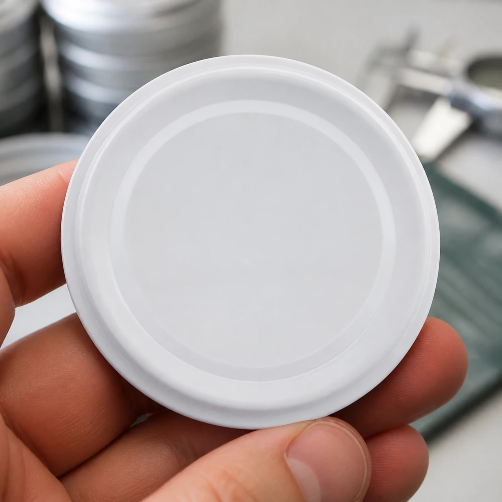 58 mm inmaakpot met wit deksel TO58deep UNiTWIST BasicSeal met rubberen afdichting