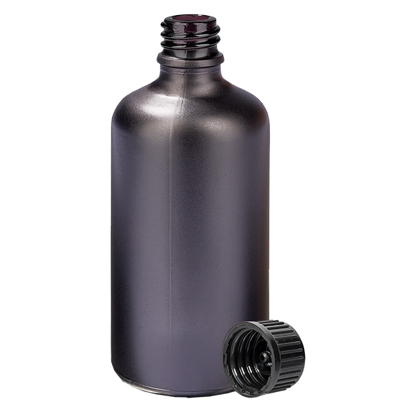 100ml fles 11mm SV zwart STD BlackLine UT18/100 100ml fles 11mm SV zwart STD BlackLine UT18/100
