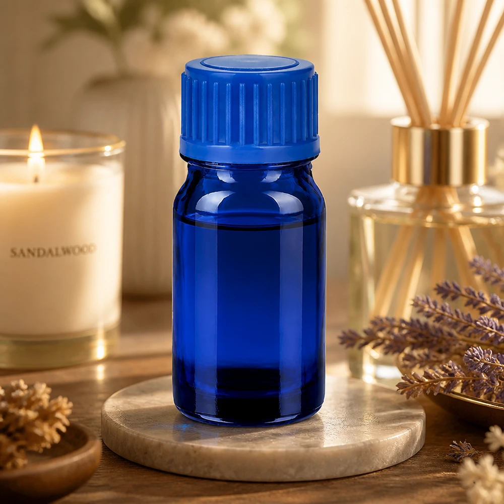 5ml flesje 11mm SV blauw STD BlueLine UT18/5 Premium 5 ml flesje met gegroefde dop voor eenvoudig gebruik tijdens het aanbrengen