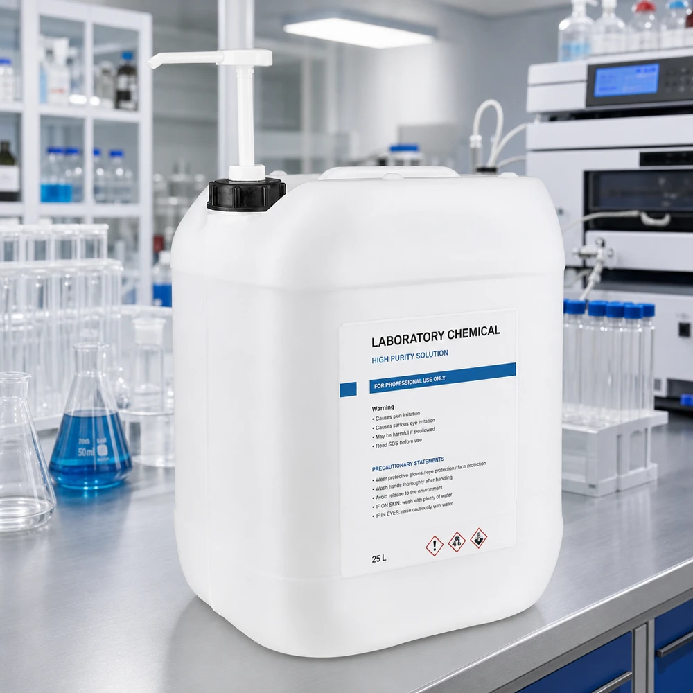Voorraadreservoir van 20 liter met pomp voor laboratoriumchemicaliën van industriële, zeer hoge zuiverheidskwaliteit