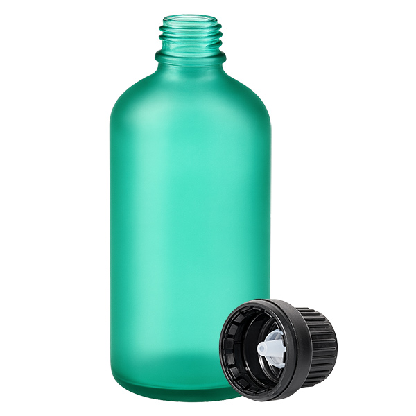 100ml druppelfles 2mm zwart OV GreenLine UT18/100 100ml druppelfles 2mm zwart OV GreenLine UT18/100