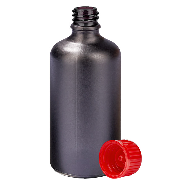 100ml fles 11mm SV rood STD BlackLine UT18/100 100ml fles 11mm SV rood STD BlackLine UT18/100