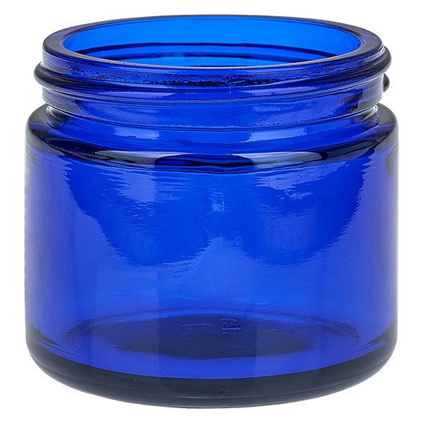 Glazen pot 60ml blauw met deksel UNiTWIST Glazen pot 60ml blauw met deksel UNiTWIST