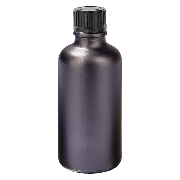 50ml Flessen 11mm SV zwart STD BlackLine UT18/50 50ml Flessen 11mm SV zwart STD BlackLine UT18/50