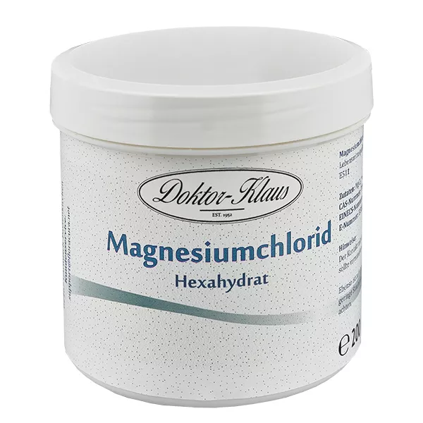 200 g Doktor-Klaus magnesiumchloride-6-hydraat E511 200 g Doktor-Klaus magnesiumchloride-6-hydraat E511