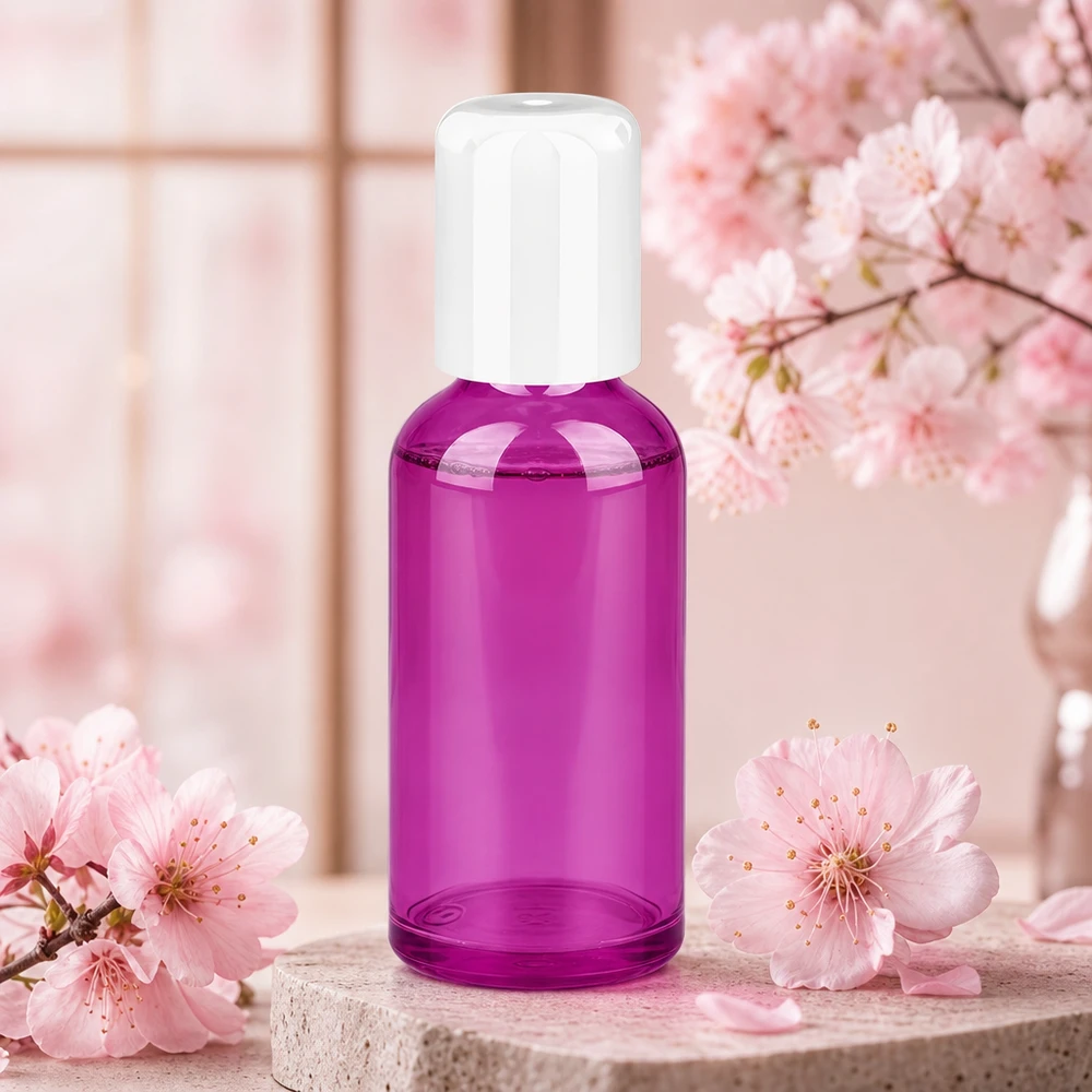 50ml rolfles wit standaard PurpleLine UT18/50 Rolfles 50ml PurpleLine serie met ergonomisch ontwerp voor comfortabel gebruik