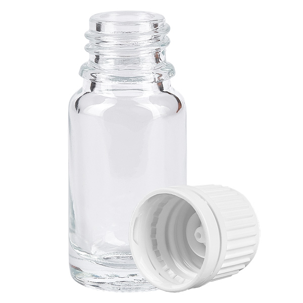 10ml flesje 11mm SV wit OV ClearLine UT18/10 10ml flesje 11mm SV wit OV ClearLine UT18/10