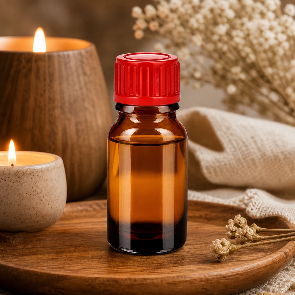 10ml laboratoriumfles met standaard schroefdraad en rode dop voor professionele toepassingen