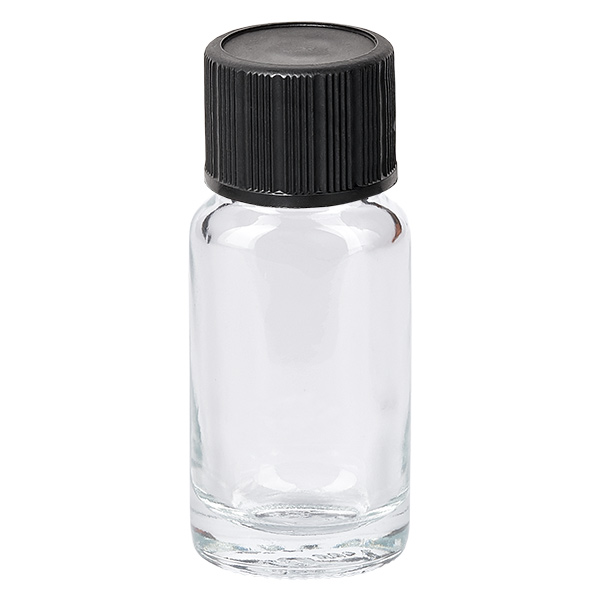 10ml druppelflesje 1mm zwart STD ClearL. UT18/10