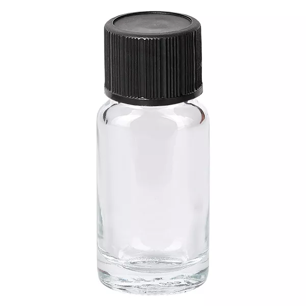 10ml druppelflesje 1mm zwart STD ClearL. UT18/10 10ml druppelflesje 1mm zwart STD ClearL. UT18/10