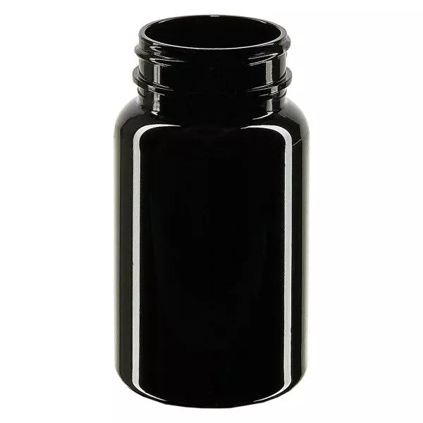 Petpacker 100 ml bruin opening 38 mm zonder deksel