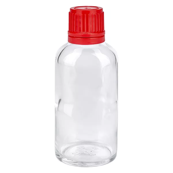 50ml fles 11mm SV rood OV ClearLine UT18/50 50ml fles 11mm SV rood OV ClearLine UT18/50