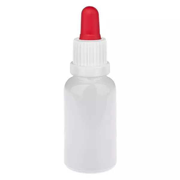 20 ml pipetflesje wit/rood originele sluiting WhiteLine UT18/20 20 ml pipetflesje wit/rood originele sluiting WhiteLine UT18/20