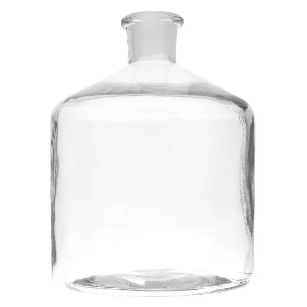 Voorraadfles 2000 ml helder glas