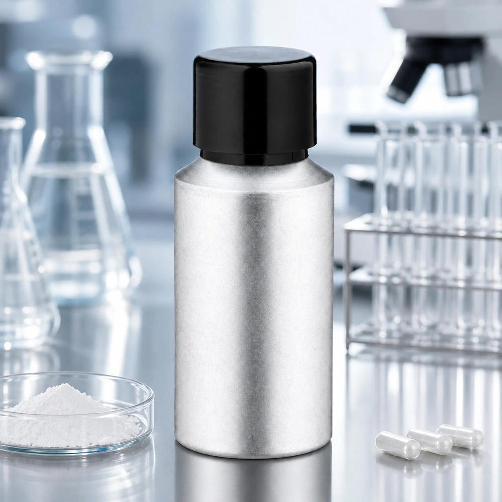 30 ml aluminium fles gebeitst incl. schroefdop zwart met conusafdichting Lichtgewicht aluminium flesje van 30 ml met gebeitste afwerking en lekvrije schroefdop