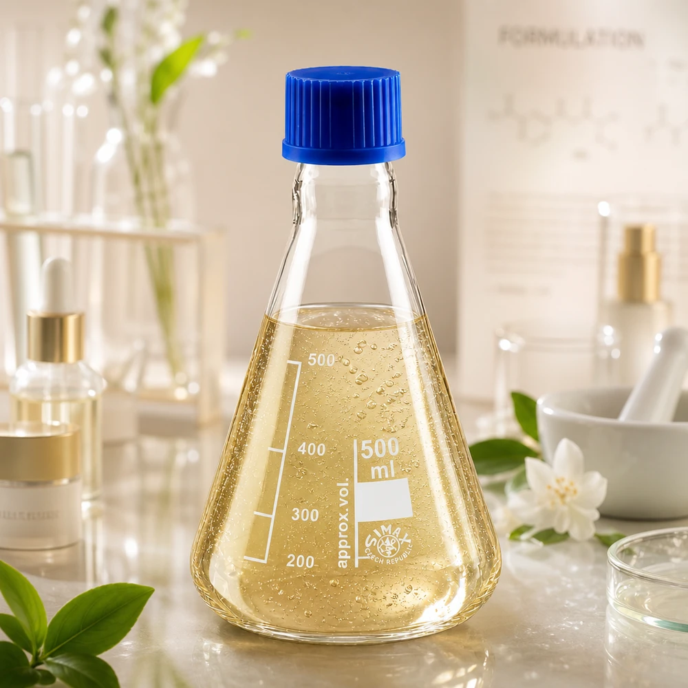 Labbekerglas Erlenmeyer 500ml met brede bodem voor een stabiele stand tijdens het experimenteren
