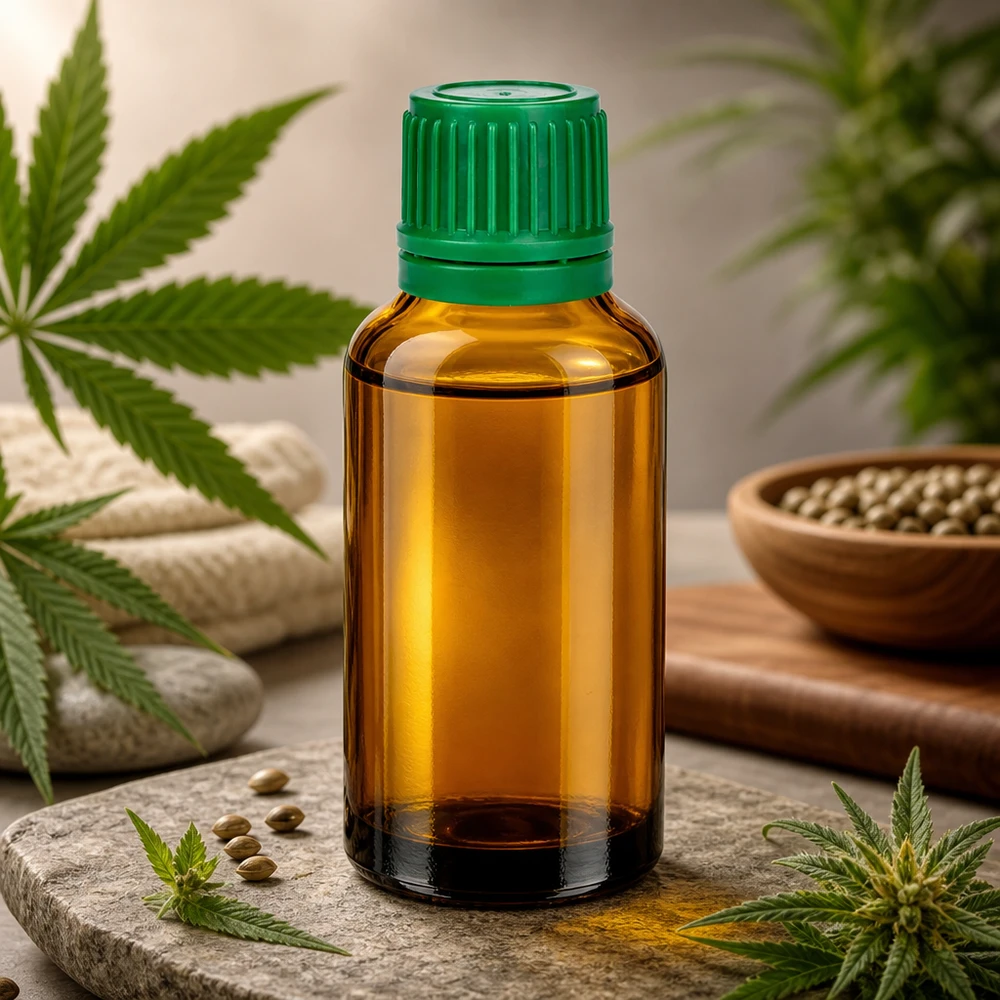 Lichtbeschermd 30ml amberkleurig glazen flesje, ideaal voor gevoelige stoffen en extracten