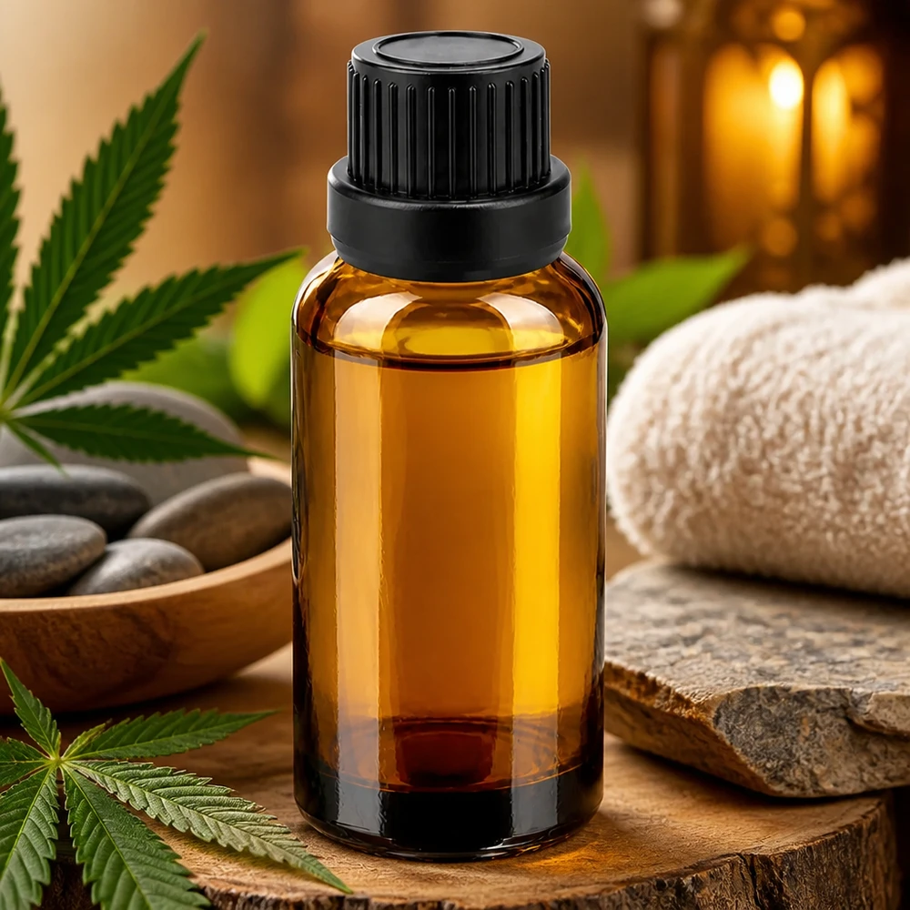 30ml druppelfles 2mm zwart OV BrownLine UT18/30 30ml bruine glazen bewaarfles met lekvrij zwart deksel voor cosmetische producten