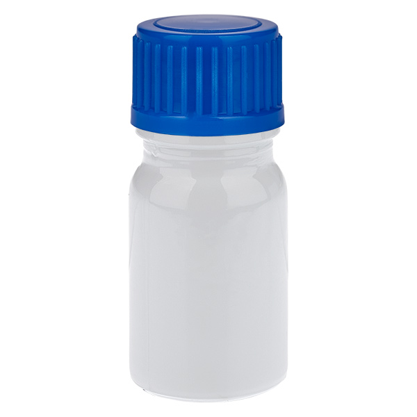 5 ml flesje 11 mm schroefdop blauw standaard WhiteLine UT18/5