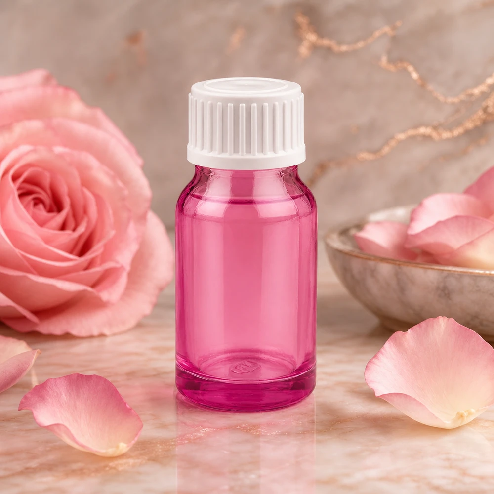 10ml-druppelcontainer in elegant paars, ideaal voor doe-het-zelfcosmetica en natuurlijke geneesmiddelen
