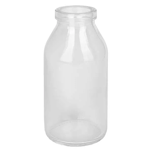 Kurkfles Round 100ml helder, opening 22 mm, zonder kurk