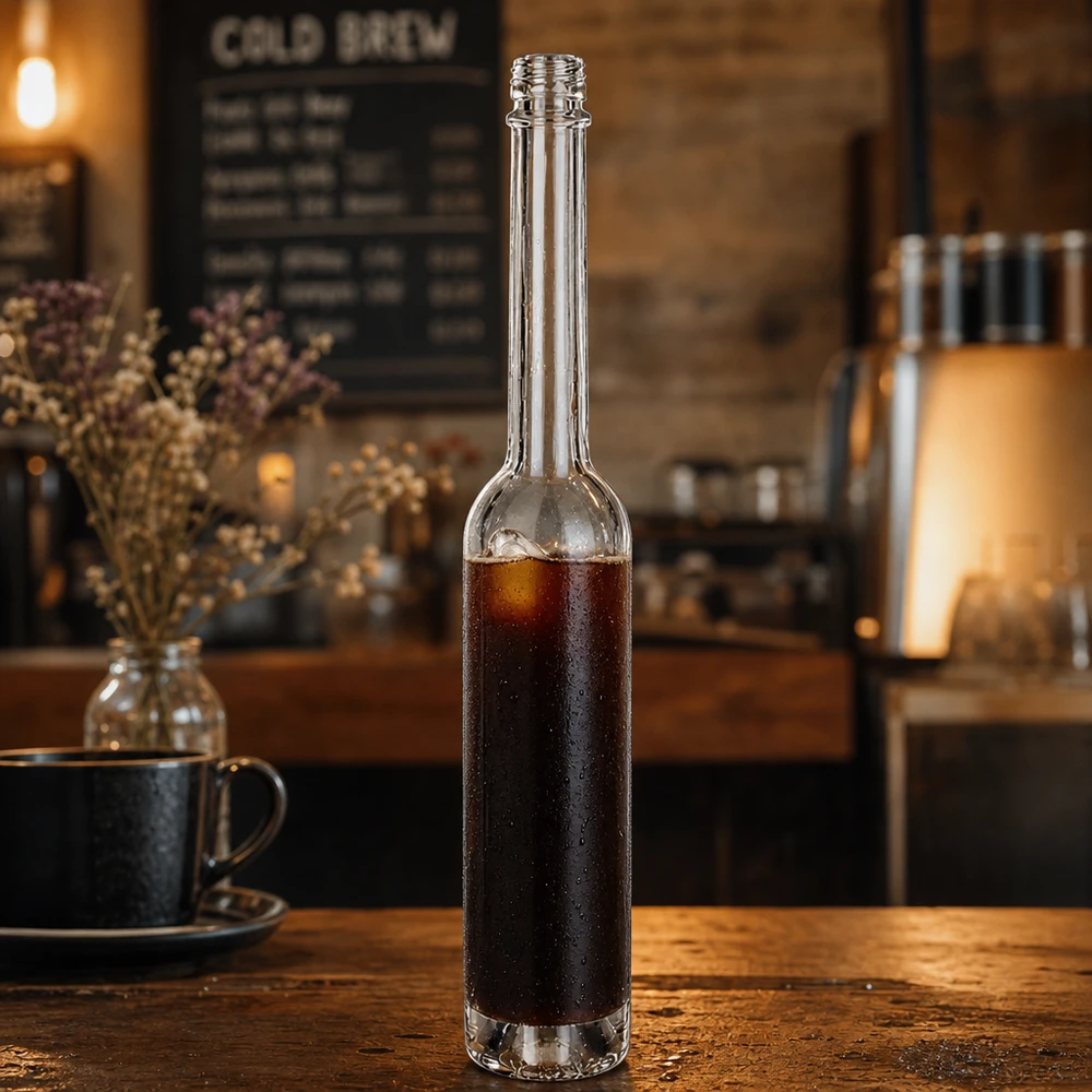 100 ml glazen fles 100ml Glasflasche "Toni" ohne Schraubverschluss UNiTWIST zonder schroefdop UNiTWIST®