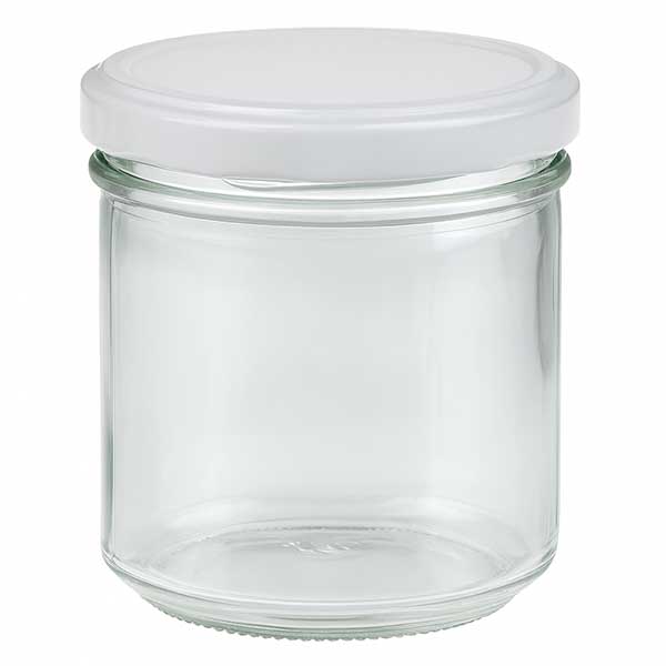 167ml bekers met BasicSeal deksel wit UNiTWIST