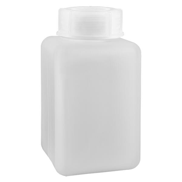 Chemicaliënfles 1000 ml, wijde hals, incl. sluiting GL 65 Chemicaliënfles 1000 ml, wijde hals, incl. sluiting GL 65