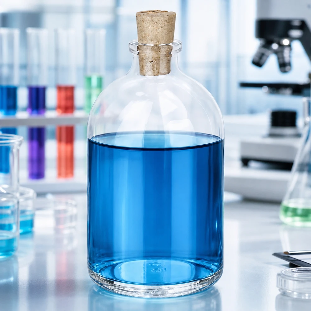 Korkenflasche 100ml Klarglas 11/14mm Verschluss für Chemie Kosmetik und Apothekeranwendungen