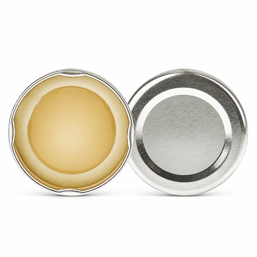 Zilveren TO43-schroefdeksel van 43 mm met gegolfde rand en UNiTWIST-afdichting