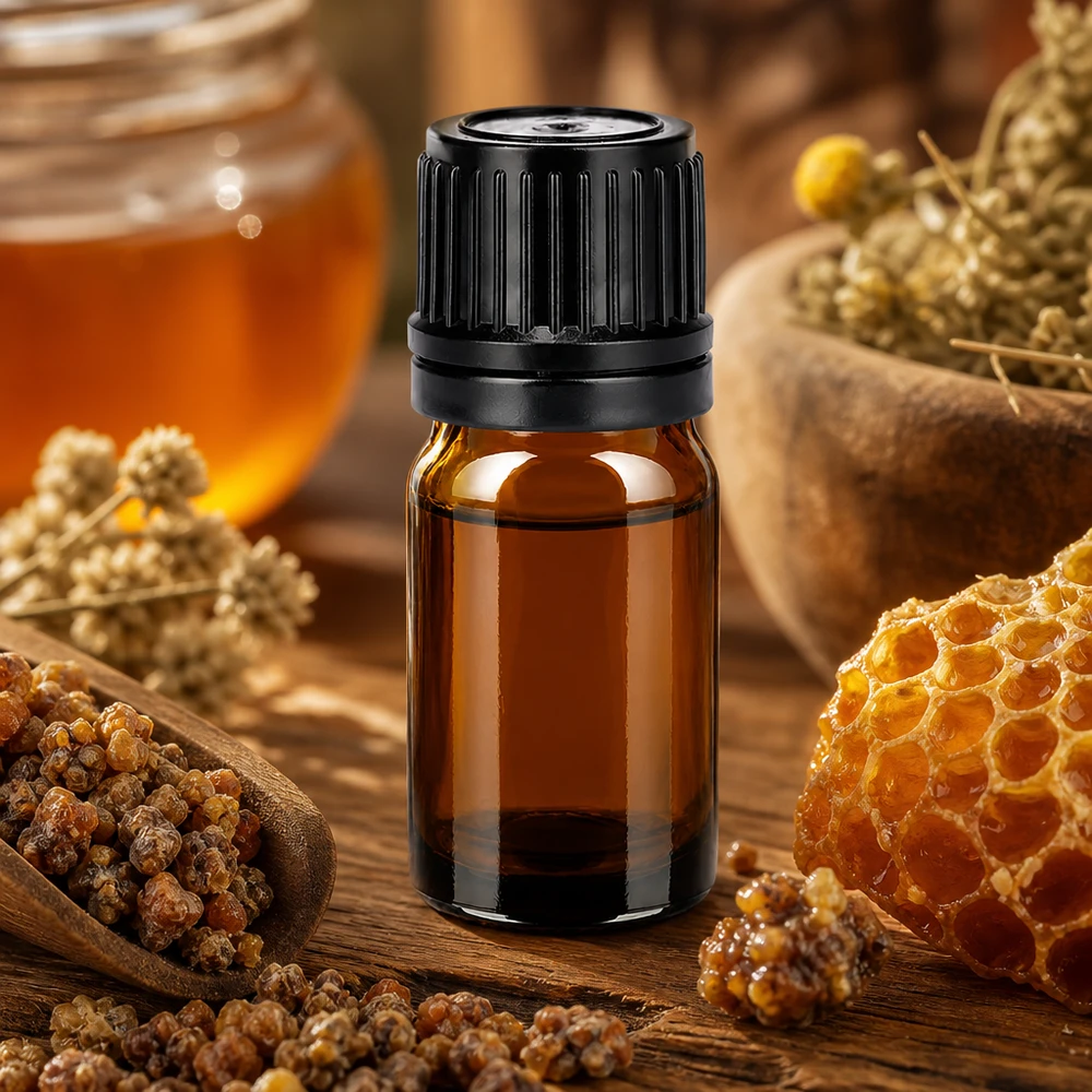 5ml flessenglazen 11mm SV zwart OV BrownLine UT18/5 Compact 5ml flesje uit de BrownLine serie met zwarte verzegelstop voor aromatherapie