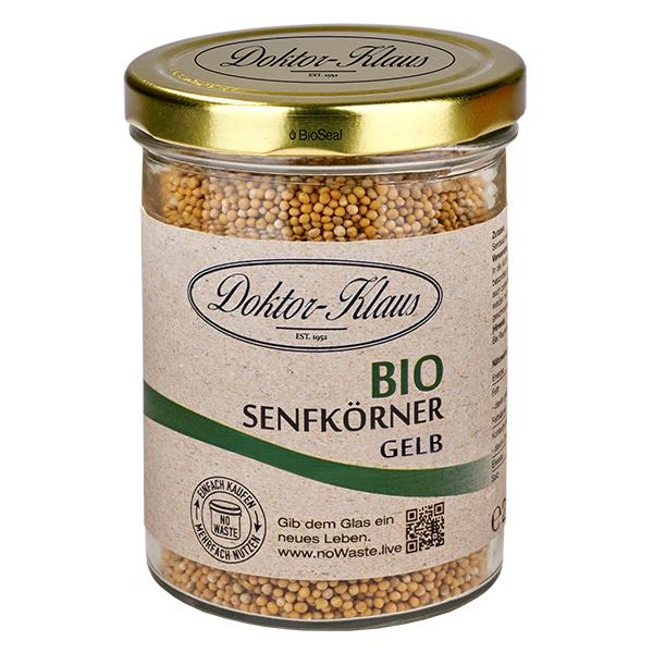 250 g biologische mosterdzaadjes geel Doktor-Klaus noWaste 250 g biologische mosterdzaadjes geel Doktor-Klaus noWaste