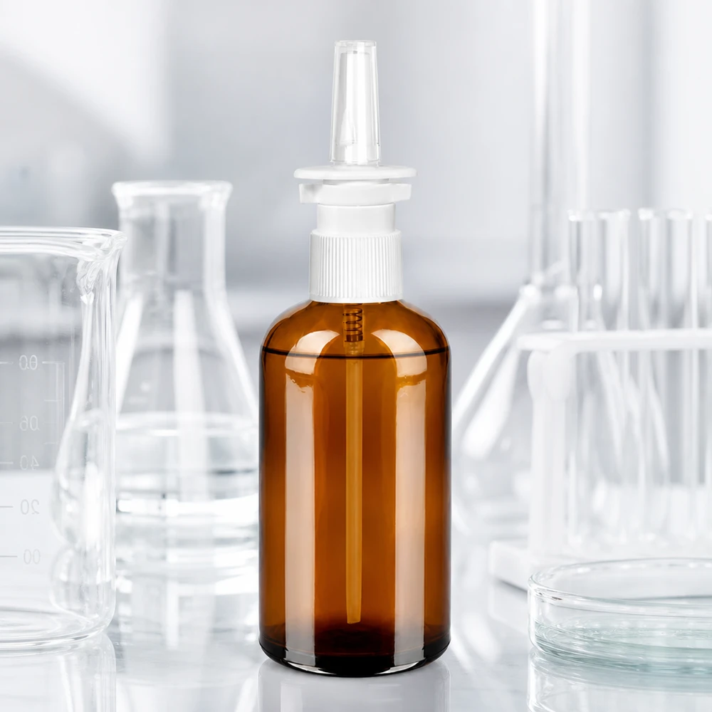 Professionele 100ml neussprayfles met transparante spraybuis voor een schone toepassing