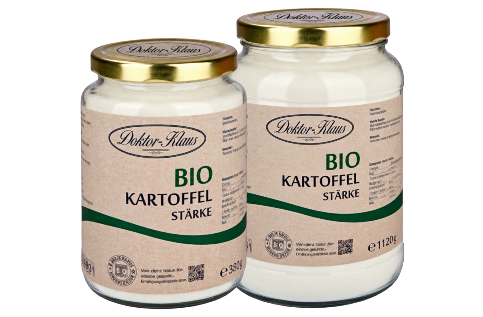 Biologisch aardappelzetmeel