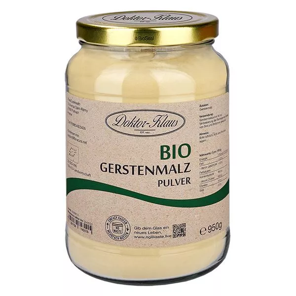 700 g biologisch gerstemoutpoeder Doktor-Klaus noWaste 700 g biologisch gerstemoutpoeder Doktor-Klaus noWaste