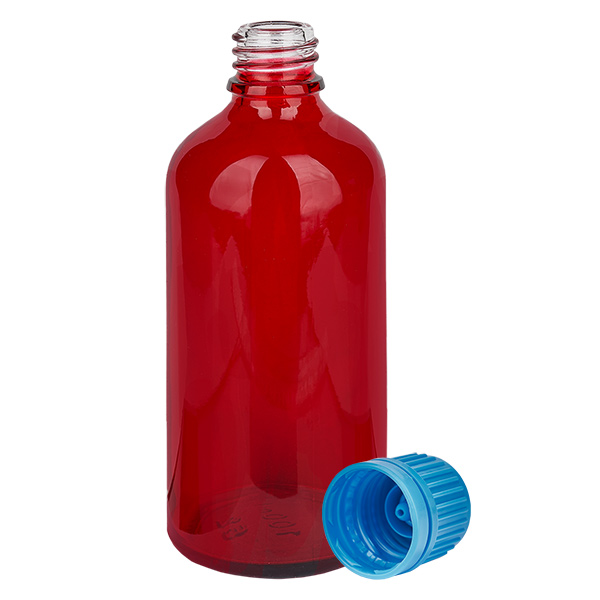 100ml fles 11mm SV blauw OV RedLine UT18/100 100ml fles 11mm SV blauw OV RedLine UT18/100