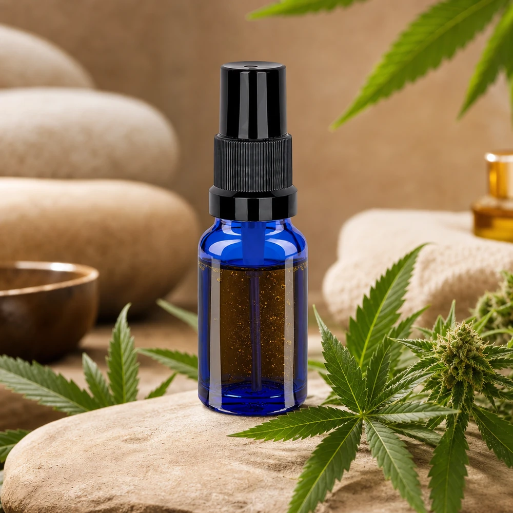 Veelzijdige 10ml spuitfles STD BlueLine UT18/10 voor parfum, cosmetica en wellness-toepassingen