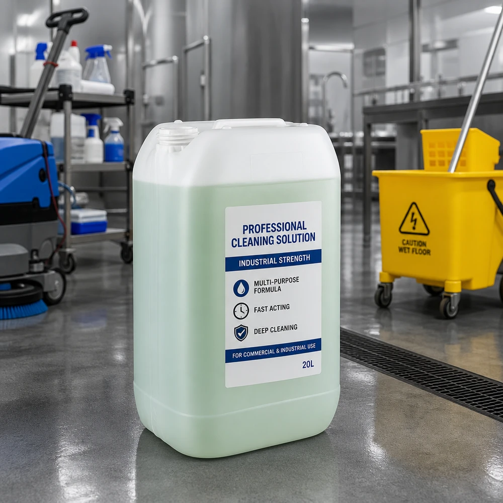 15l jerrycan, UN-toelating, zonder schroefsluiting Rechthoekige vloeistofkan van 15 liter zonder sluiting, met de aanduiding ‘Industrial Strength’