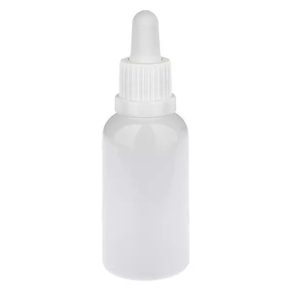 30 ml pipetflesje wit originele sluiting WhiteLine UT18/30 30 ml pipetflesje wit originele sluiting WhiteLine UT18/30
