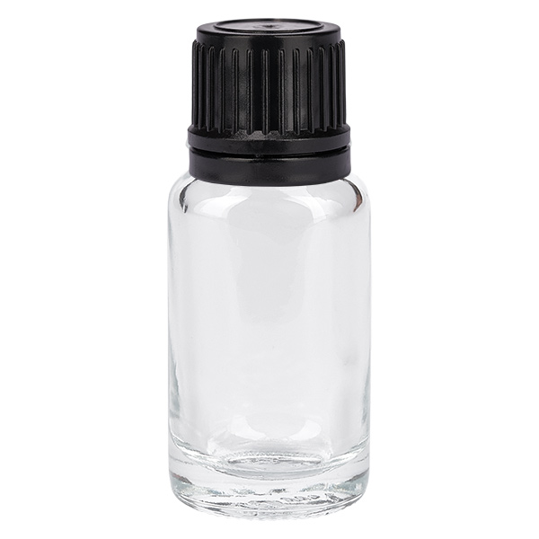 10ml fles 11mm SV zwart OV ClearLine UT18/10 10ml fles 11mm SV zwart OV ClearLine UT18/10