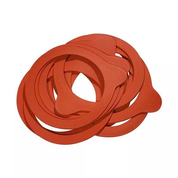 Weck-ring RR60 Inmaakring natuurrubber RR60 oranje Afsluitringen voor inmaakpotten Inmaakringen van rubber