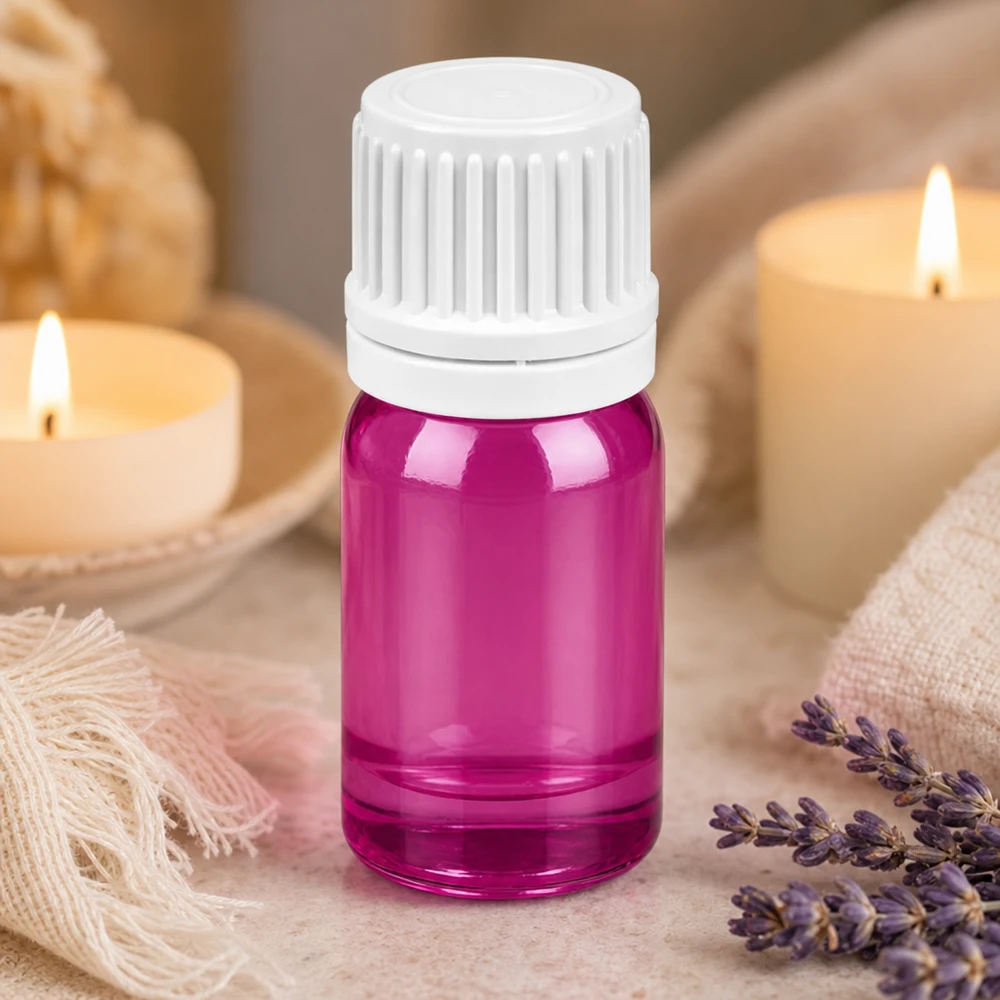 5ml druppelflesje 0.7mm wit Originality schroefdop PurpleLine UT18/5 Druppelflesje 5ml met millimeter nauwkeurige 0,7mm opening voor gecontroleerde vloeistofdosering